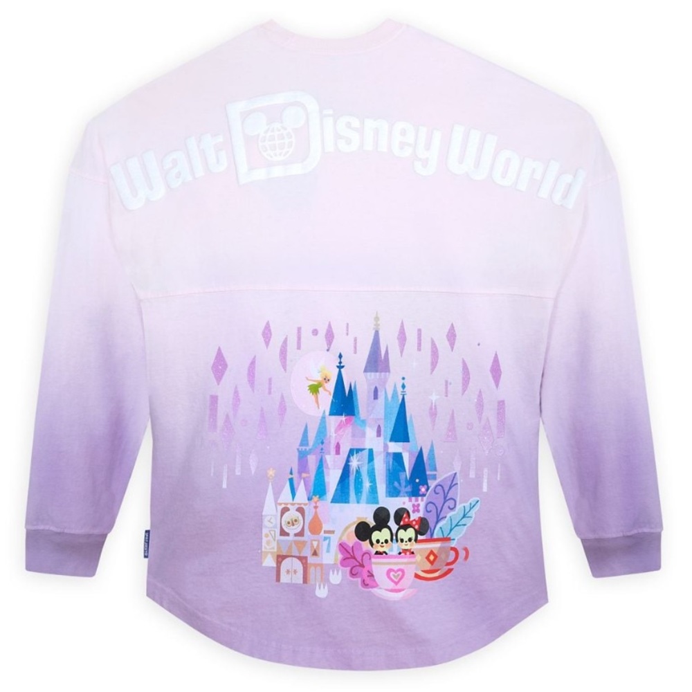 Walt Disney World x Joey Chou Spirit Jersey Fantasyland Pastel Glitter Sz XL NWT